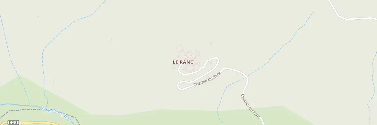 Plan du 5007 Hameau du Ranc à Vallées-d’Antraigues-Asperjoc