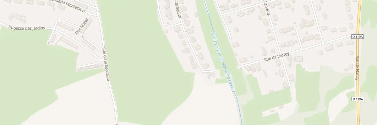 Plan du 9 Rue de Sedan à Montceau-les-Mines