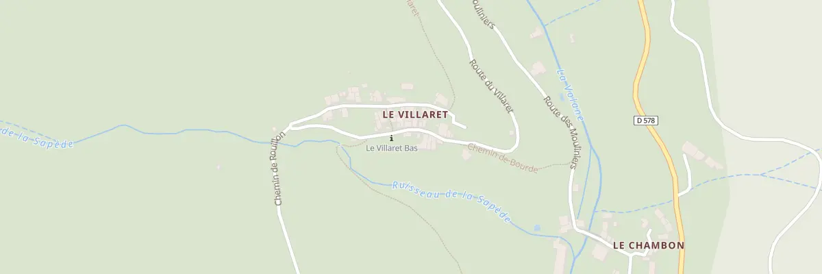 Plan du 5139 Le Villaret-Est à Laviolle
