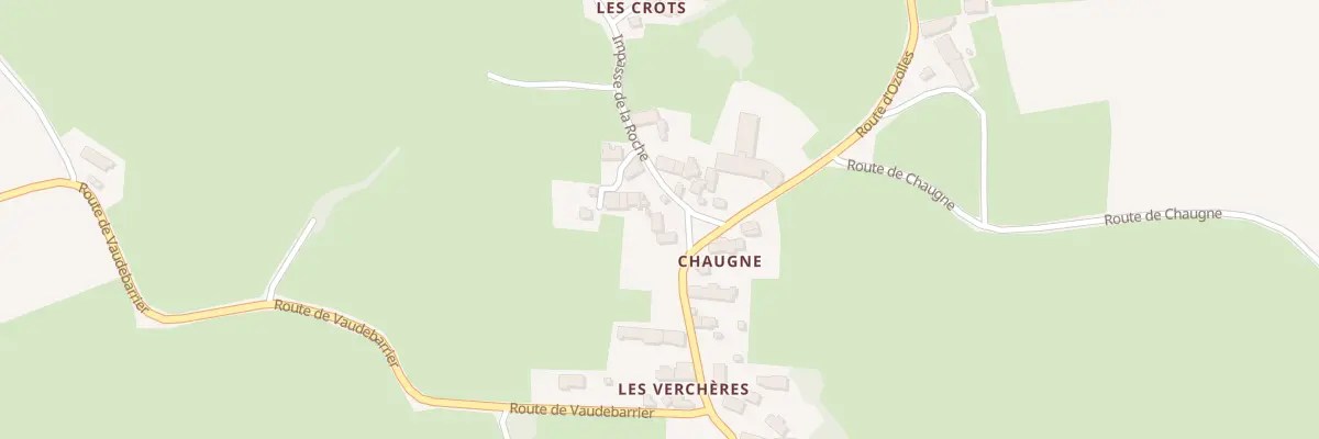Plan du 9 Imp de la Roche à Vendenesse-lès-Charolles