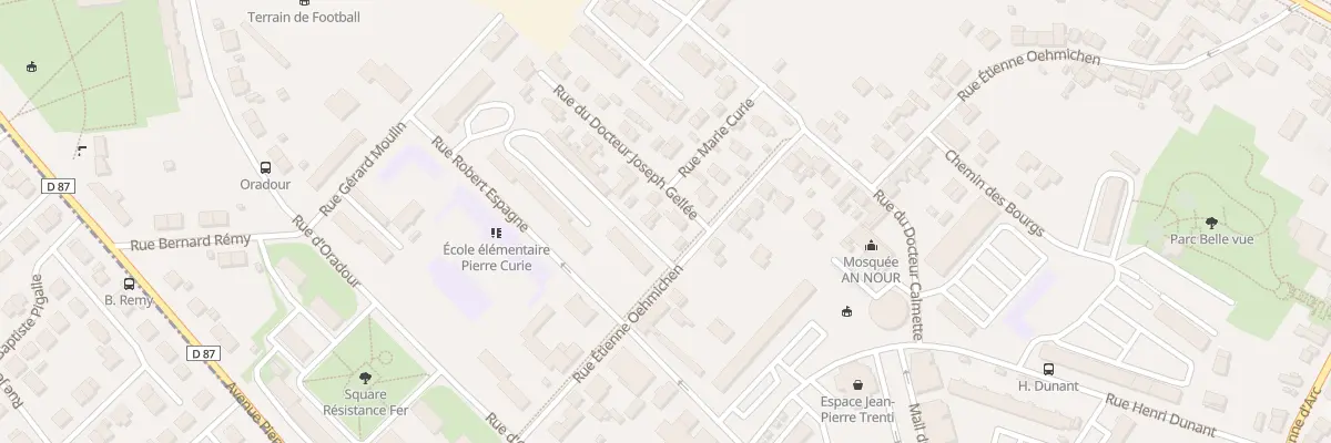 Plan du 1 Rue du Docteur Joseph Gellee à Soudron