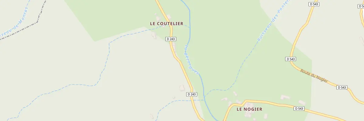 Plan du 5037B Le Coutellier à Vallées-d’Antraigues-Asperjoc