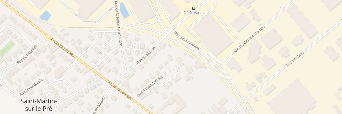 Plan du 15 Rue Robert Mercier à Saint-Martin-sur-le-Pré