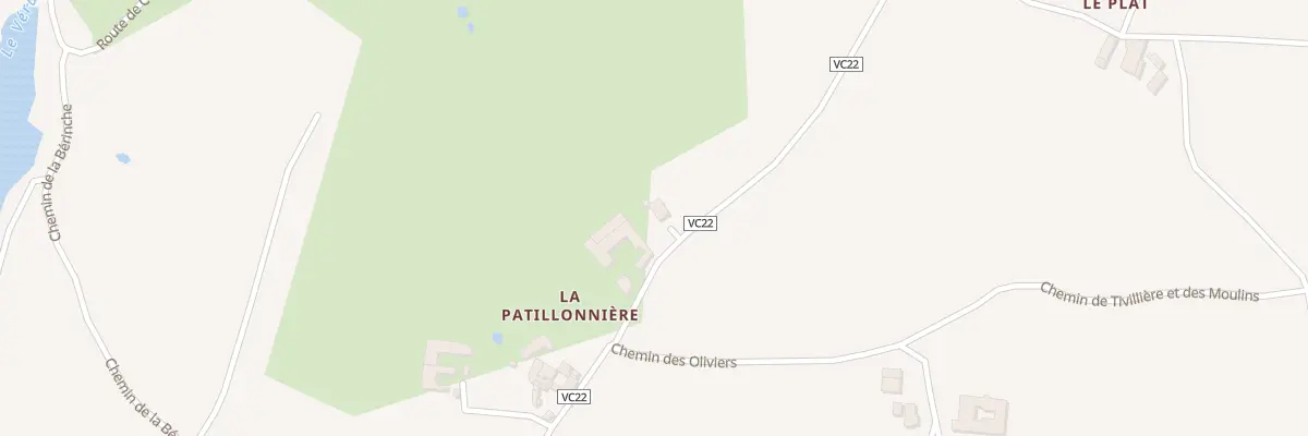 Plan du 7136 La Patillonniere à Saint-Galmier