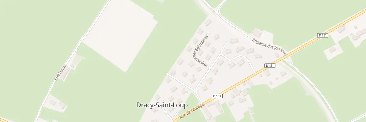 Plan du 3 Imp des Eglantines à Dracy-Saint-Loup