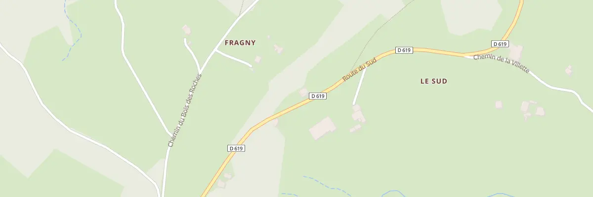 Plan du 1350 Rte du Sud à Thizy-les-Bourgs