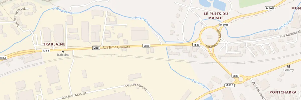 Plan du 46 Rue James Jackson au Chambon-Feugerolles
