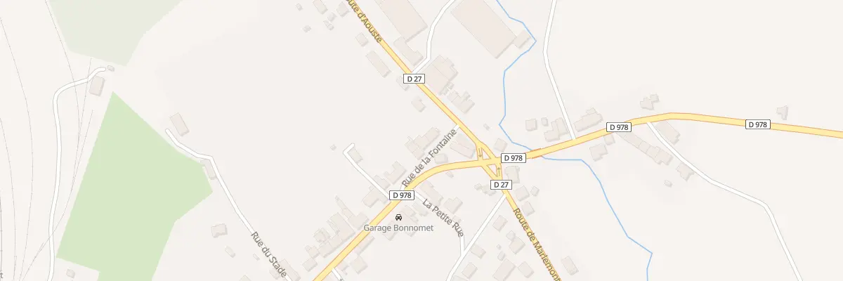 Plan du 5170 La Rue du Moulin à Liart