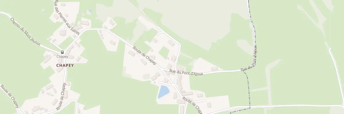 Plan du 3 Rue de la Lande à Broye
