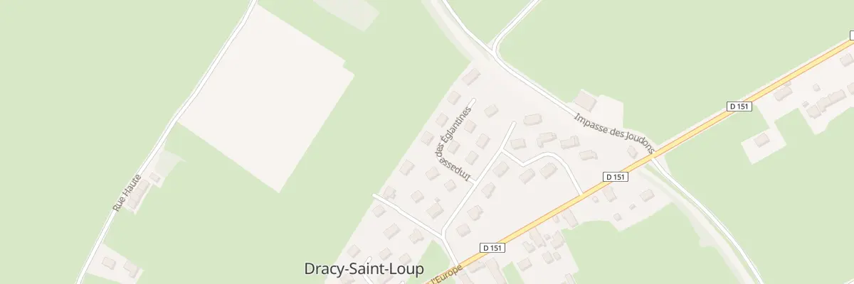 Plan du 5 Imp des Eglantines à Dracy-Saint-Loup