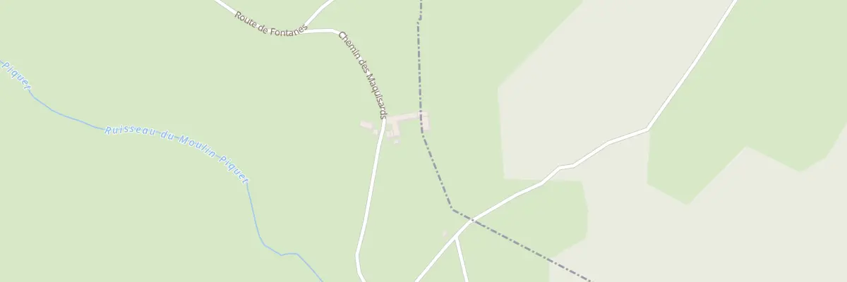 Plan du 5238 Fontanes à Montchal
