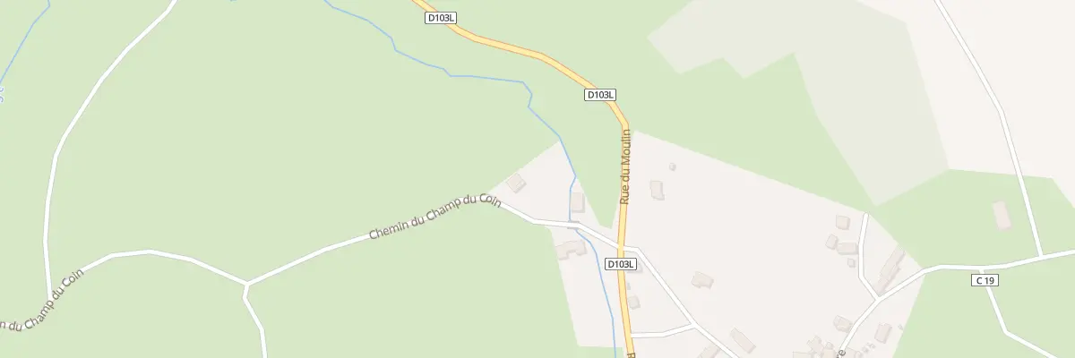 Plan du 4 Che du Champ du Coin à Montigny-Montfort