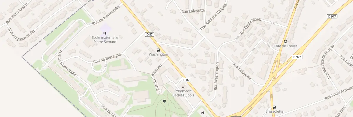 Plan du 42 Av Pierre Semard à Châlons-en-Champagne