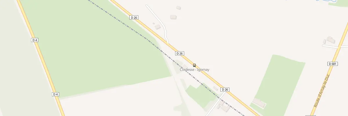 Plan du 13 Rte de Lucenay l’Eveque à Cordesse