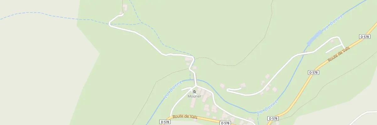 Plan du 5006 Le Lechas à Dornas