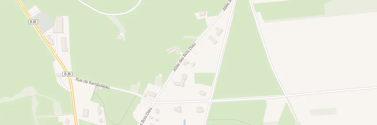 Plan du 450 All des Bois Dieu à Colombier-en-Brionnais