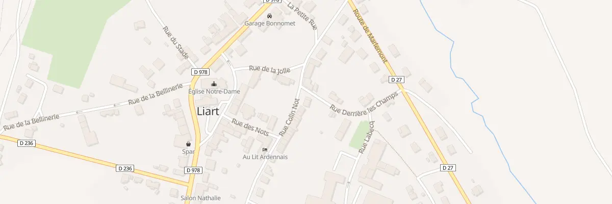 Plan du 5062 Le Plan de la Barangere à Liart