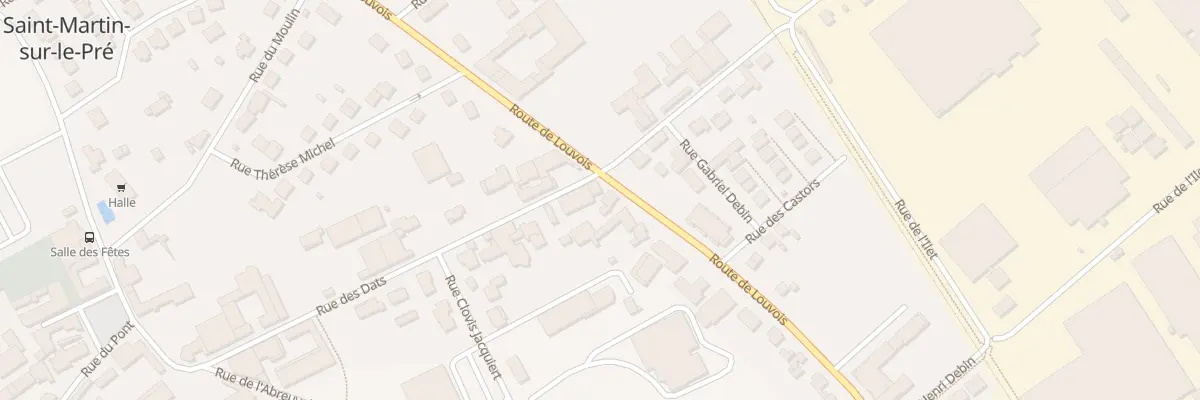Plan du 45 Rte de Louvois à Saint-Martin-sur-le-Pré