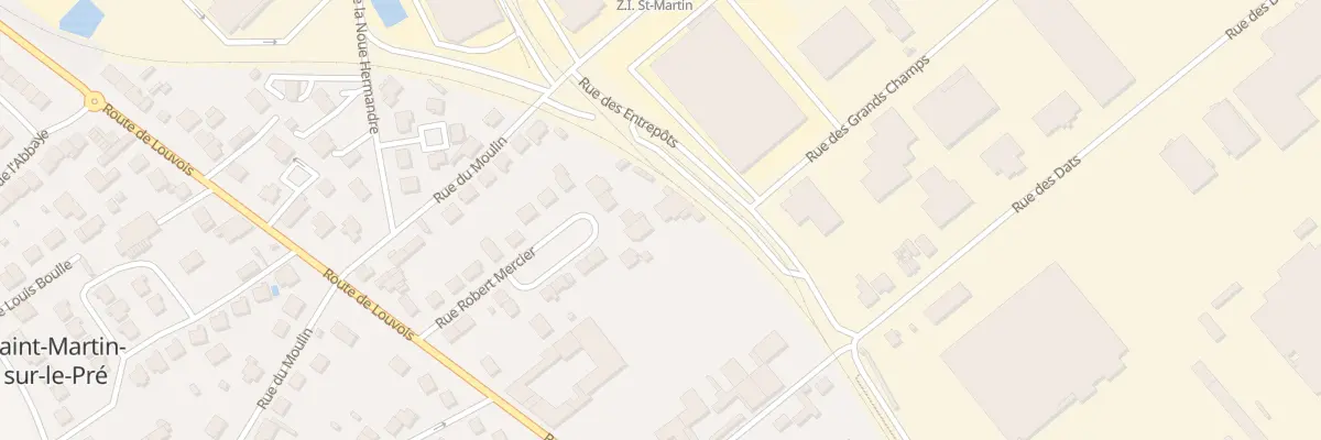 Plan du 16B Rue Robert Mercier à Saint-Martin-sur-le-Pré