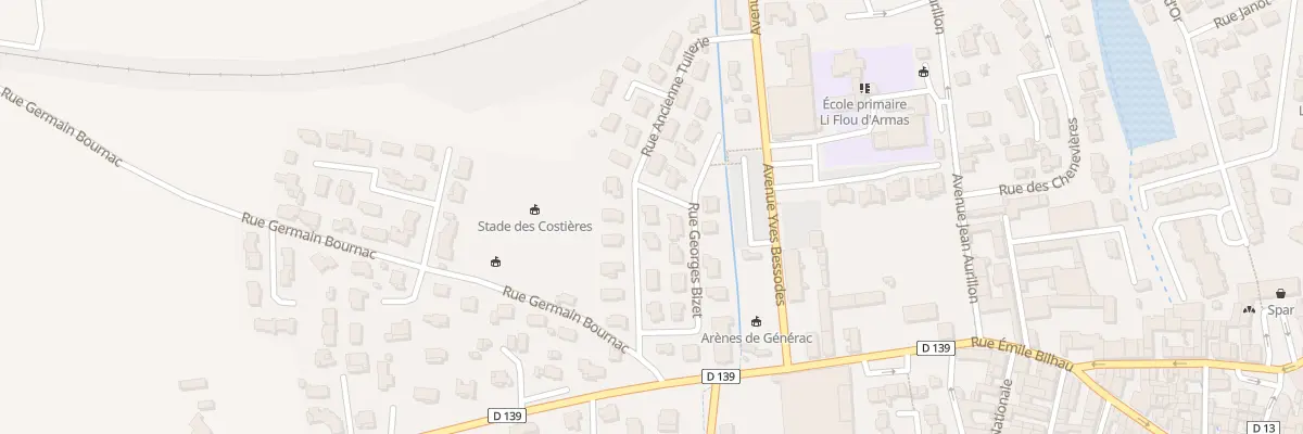 Plan du 8 Rue Ancienne Tuilerie à Générac