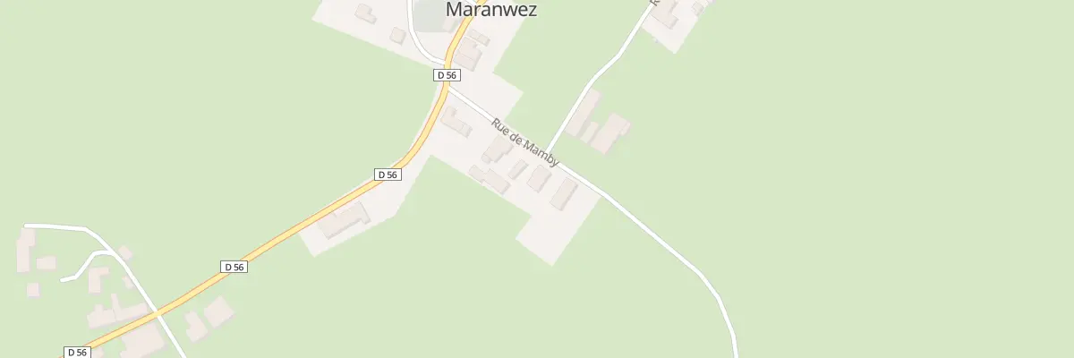 Plan du 5 Rue de Mamby à Maranwez