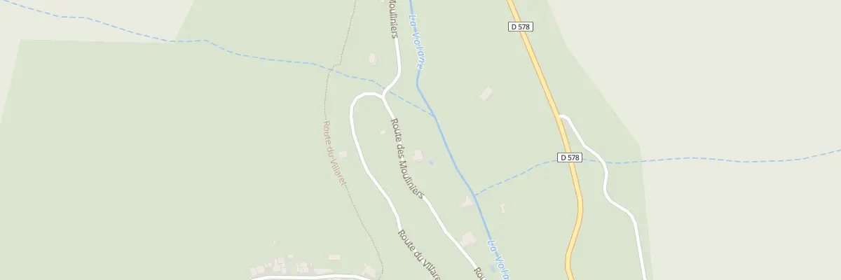 Plan du 5202 Le Villaret Est à Laviolle
