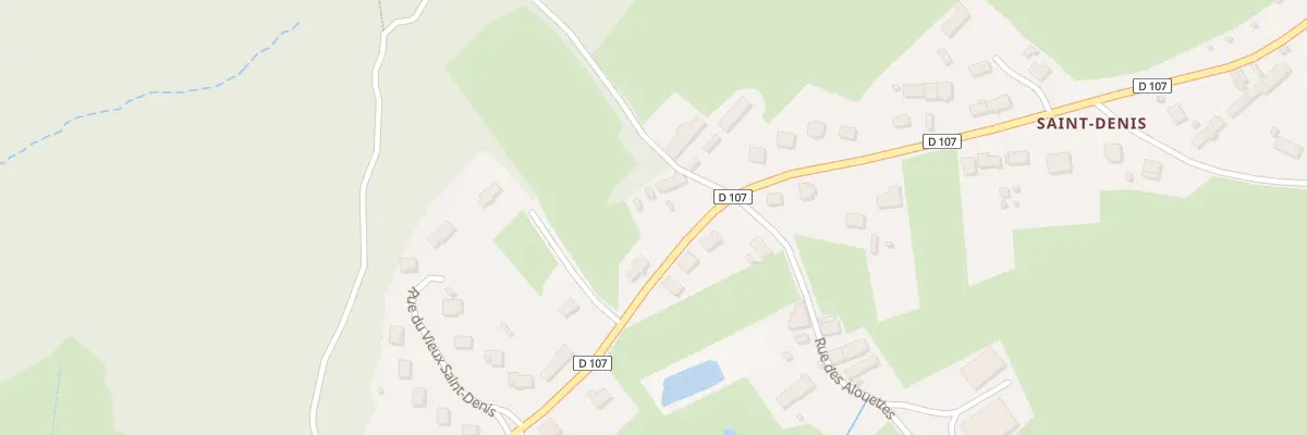 Plan du 24B Rue du Vieux Saint-Denis à Curgy