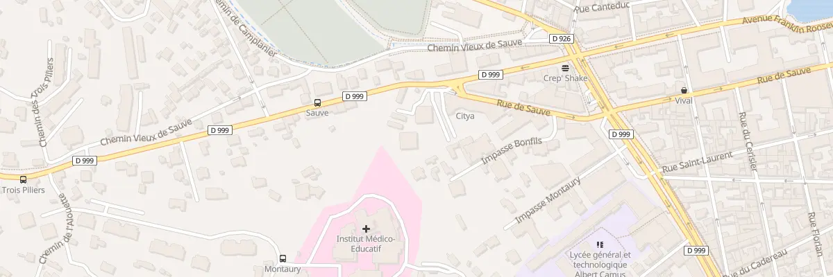 Plan du 37B Rte de Sauve à Nîmes