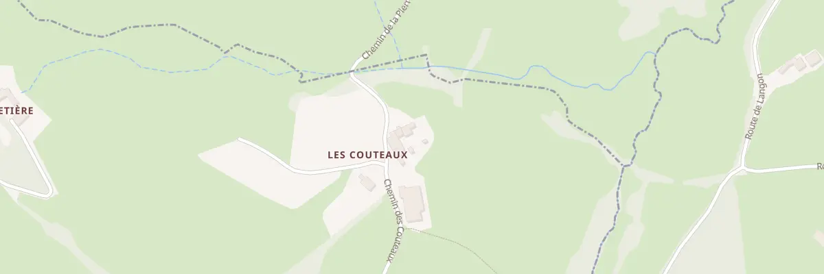 Plan du 126 Chem des Couteaux à Machézal
