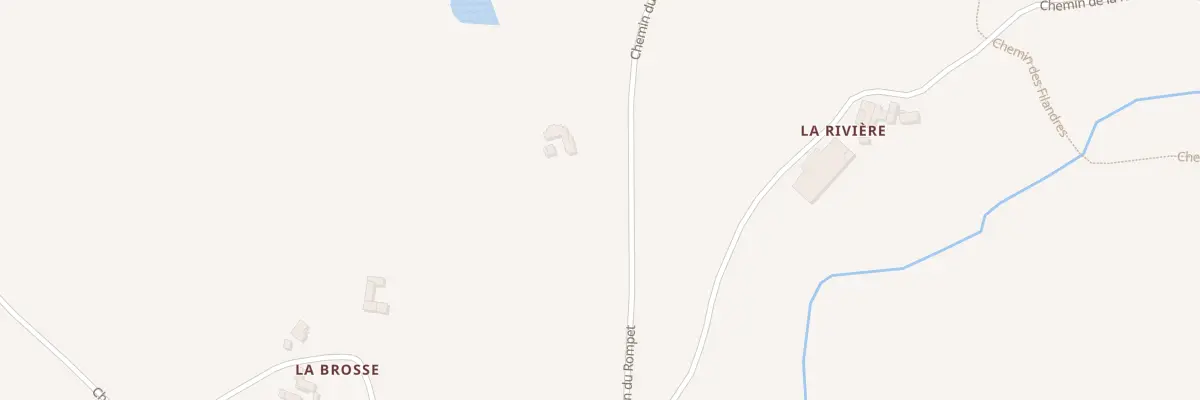 Plan du 680 Che du Rompet à Virigneux