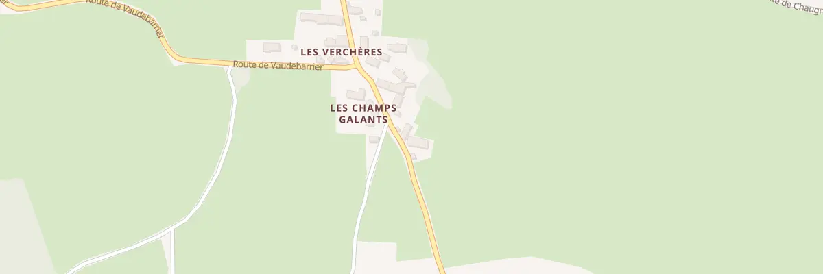 Plan du 1655 Rte d’ Ozolles à Vendenesse-lès-Charolles
