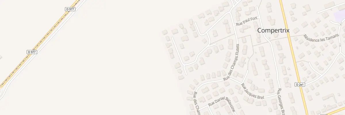 Plan du 26 Rue Paul Eluard à Compertrix