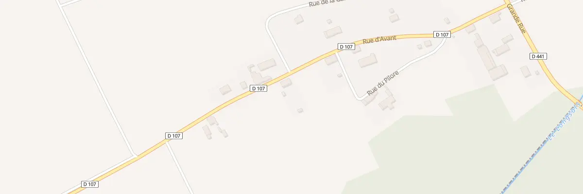 Plan du 15 Rue d’Avant à Verricourt