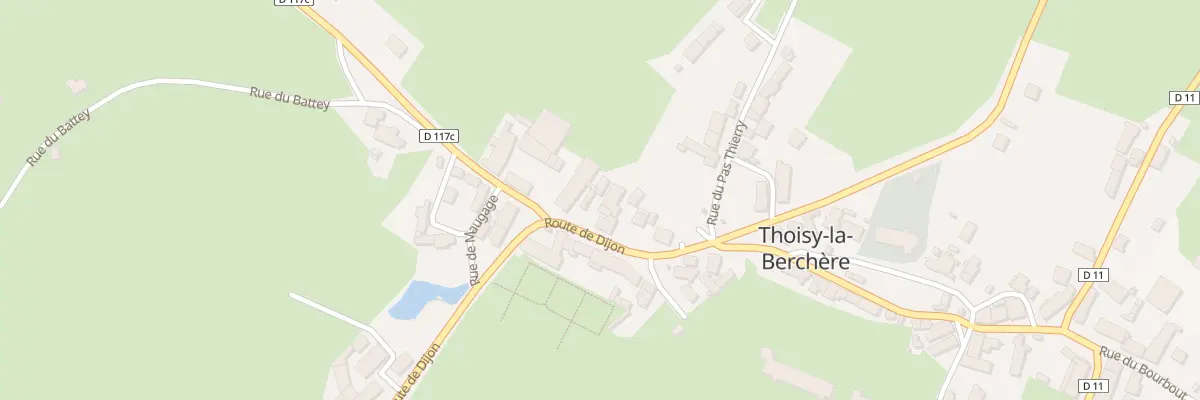 Plan du 5135 Le Village à Thoisy-la-Berchère
