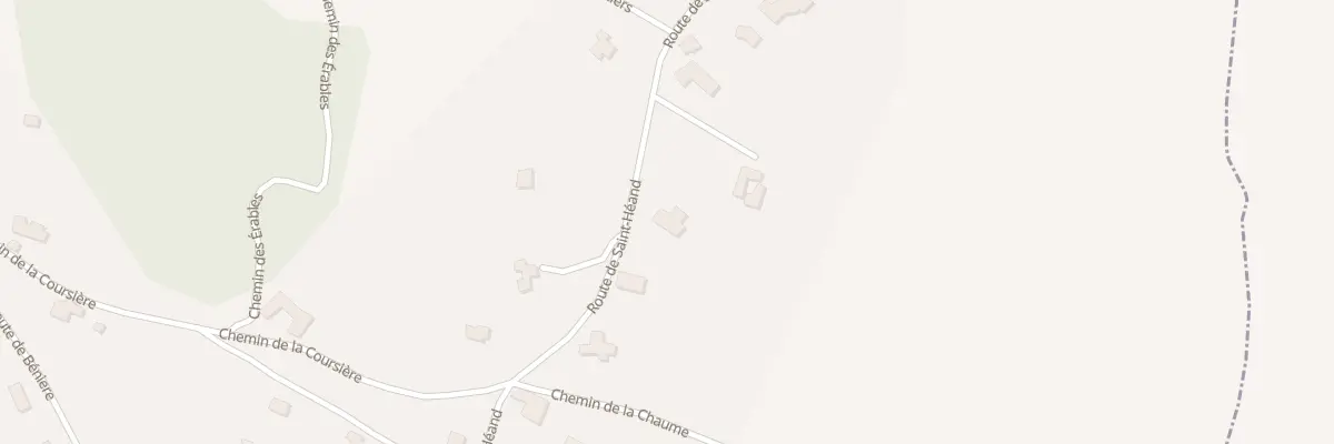 Plan du 502 Rte de Saint-Héand à Saint-Bonnet-les-Oules
