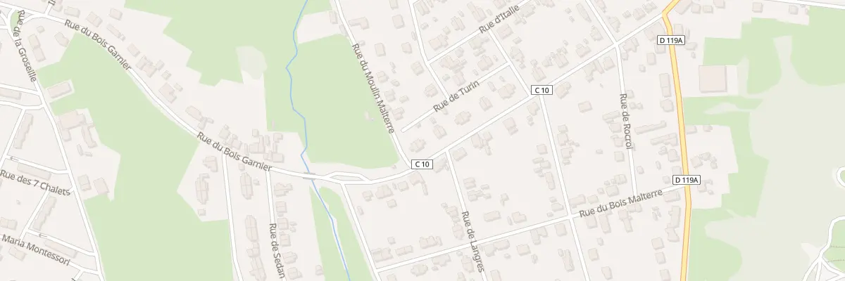 Plan du 44 Rue Anatole France à Montceau-les-Mines