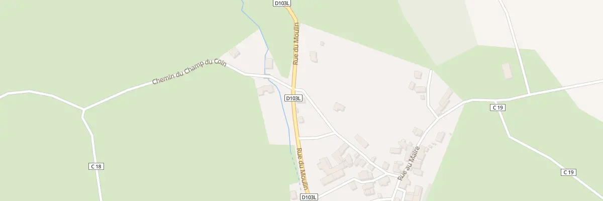 Plan du 2 Che de Montbard à Montigny-Montfort