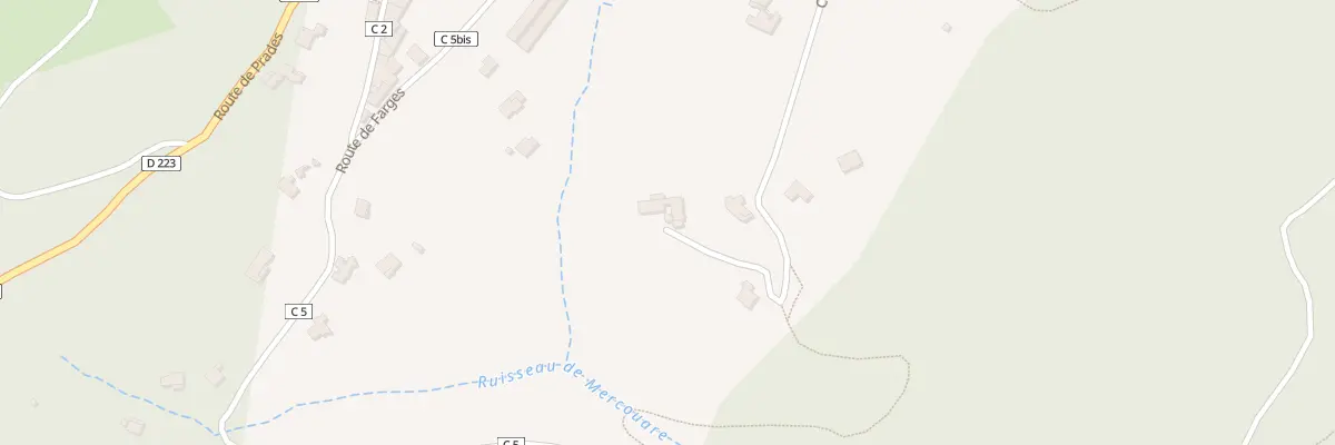 Plan du 5016 Farge à Labégude