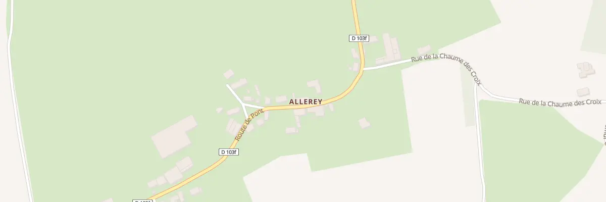 Plan du 7 Rte de Pont au Val-Larrey