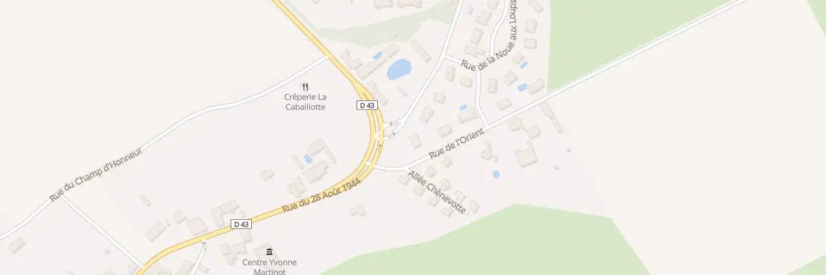Plan du 1 Rue de l’Orient à Mesnil-Saint-Père