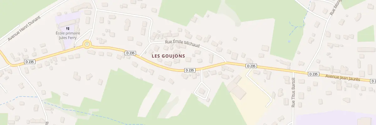 Plan du 142 Av Jean Jaurès à Saint-Vallier