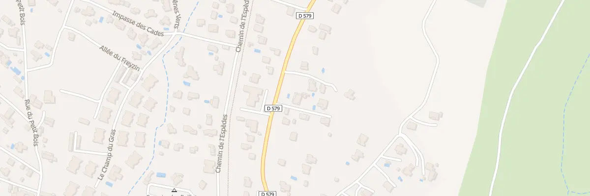Plan du 6150 Rte de Pradons à Ruoms