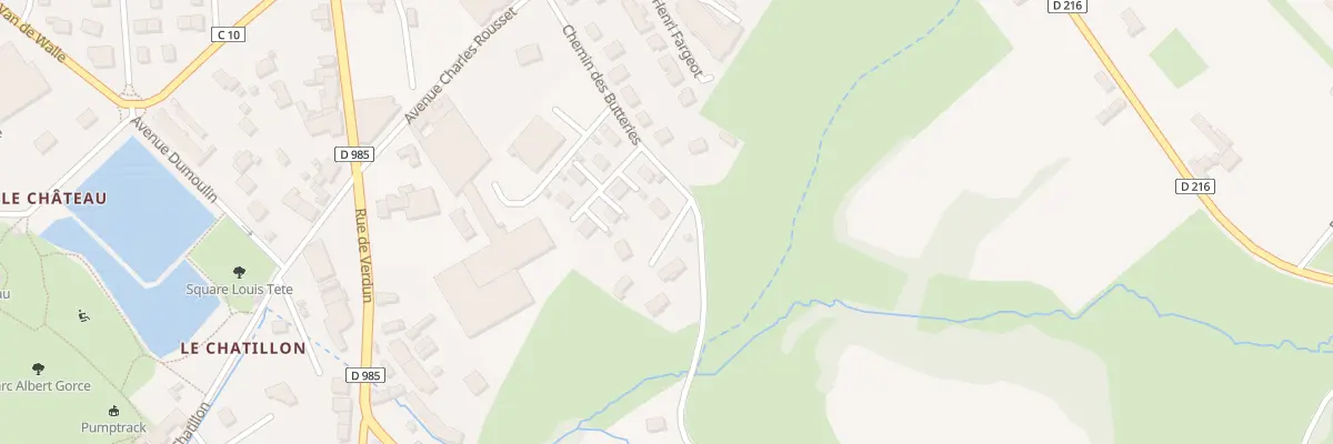 Plan du 6 Che des Butteries à Chauffailles