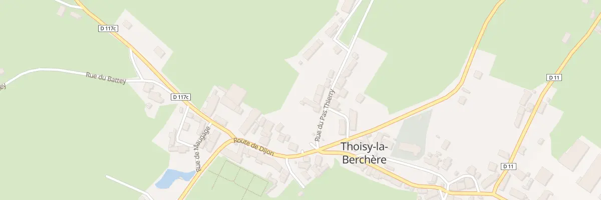 Plan du 5123 Le Village à Thoisy-la-Berchère