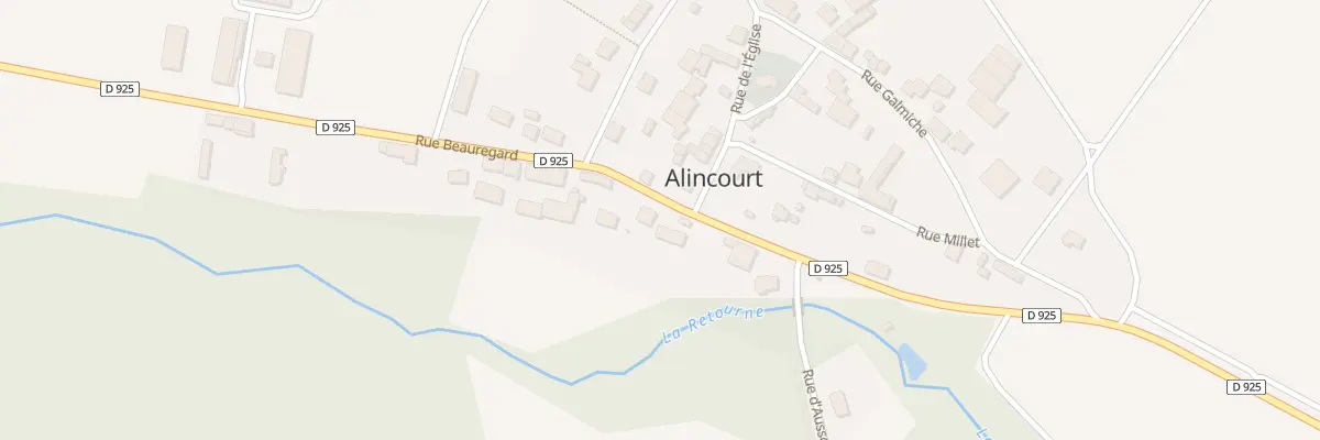 Plan du 5020 Le Village à Alincourt