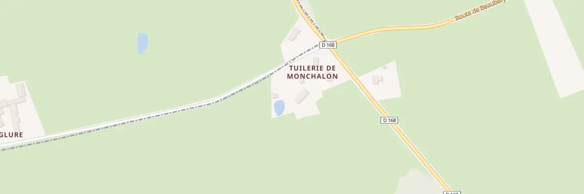Plan du 5158 Tuilerie de Montchalon à Ozolles