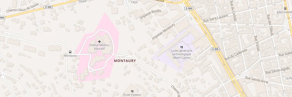 Plan du 13 Imp Montaury à Nîmes