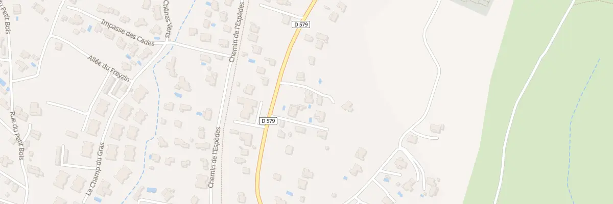 Plan du 6032 Rte de Pradons à Ruoms