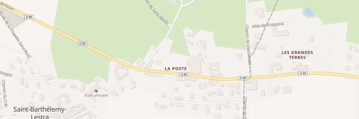 Plan du 101 Rte de Lestra à Saint-Barthélemy-Lestra