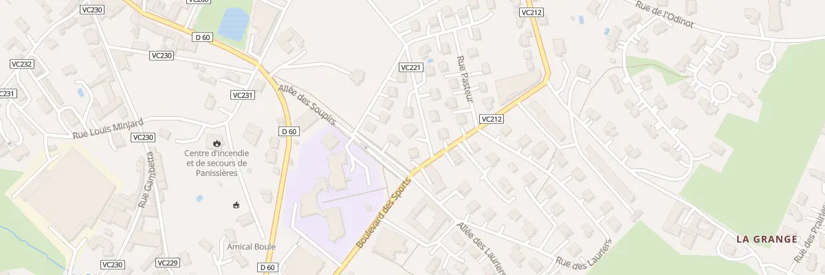 Plan du 18 Rue de la Paix à Panissières